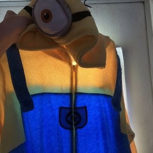 Adult DESPICABLE ME MINION pajamas union suit